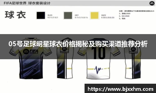 05号足球明星球衣价格揭秘及购买渠道推荐分析